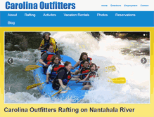 Tablet Screenshot of carolinaoutfitters.com